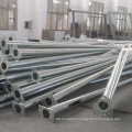 Factory direct supply hot dip galvanized street steel round conical light pole price